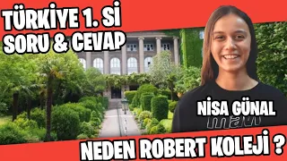 LGS 2022 Türkiye Birincisi Nisa Günal / Neden Robert Koleji / LGS ye Nasıl Hazırlandı?