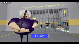 GOJO BARRY'S PRISON RUN AS GOJO ?! | ROBLOX | #roblox #obby #barrysprisonrun