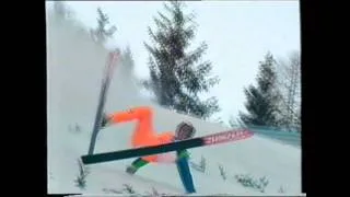Andreas Widhoelzl - Crash in Bad Mitterndorf 2000 - Friday training