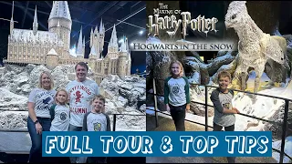 FULL TOUR of Warner Bros. Studio Tour London Making of Harry Potter I Hogwarts in the Snow, Top Tips