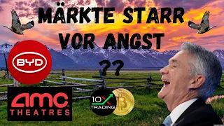 AKTIEN - DROHEN weitere Abverkäufe ? BYD Analyse - jetzt kaufen ? AMC / APE Update S&P 500 WTI Crash