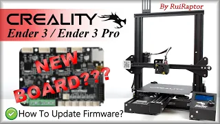 ENDER 3 / ENDER 3 PRO With Board 4.2.2 - How To UPDATE FIRMWARE