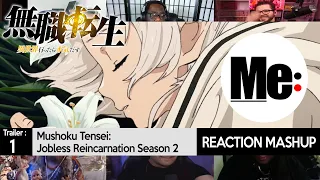 Mushoku Tensei: Jobless Reincarnation Season 2 Trailer | REACTION MASHUP