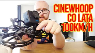 Cinewhoop do lotów 100km/h. Cinelog35 V2 prawie PERFORMANCE