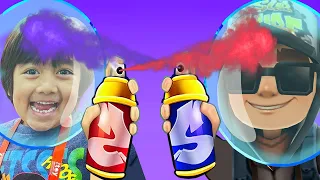 Tag with Ryan vs Subway Surfers Underwater Jake Dark Outfit Gameplay HD #154
