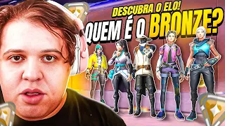 Descubra quem é o BRONZE - COM JOGADORES DE VERDADE!