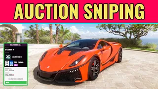 Forza Horizon 5 - GTA Spano 2016 Auction House Sniping & Test Drive at Max Speed!