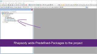 #1  IBM Rhapsody  - TipOfTheDay  : How to hide Rhapsody's predefined packages