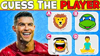 (FULL QUIZ) Guess Football Player by Hints: Song, Emoji, New Club, Celebration... Ronaldo, Messi