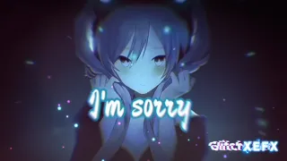 Nightcore - Sorry (Remix) - (Lyrics)