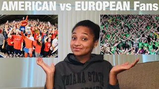 USA Basketball Fans vs EUROPEAN Basketball Fans Reaction