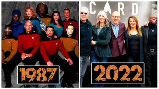 Star Trek Next Generation 1987 Cast Then and Now | Real Name and Age (1987 vs 2022)