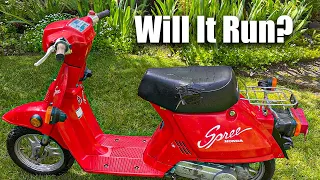 Honda Spree NC50 | WILL IT RUN? | How to clean the carburetor & tune!