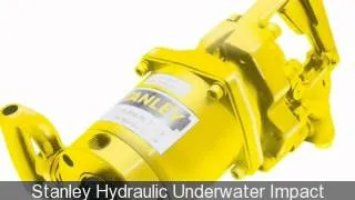 Stanley Hydraulic Tools for Commercial Diving