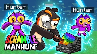 MANHUNT SCRAMBLE CRAFT but it's OVERPOWERED!