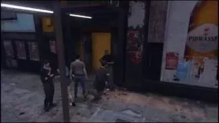 Уличная драка в GTA 5 ONLINE