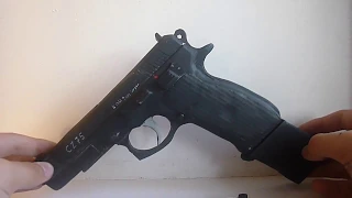 МОДЕРНИЗАЦИЯ ПИСТОЛЕТА CZ 75 из дерева