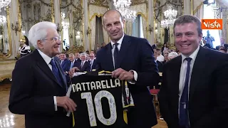 Juventus e Atalanta da Mattarella al Quirinale - INTEGRALE