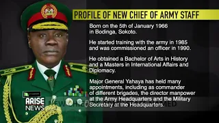 PROFILE OF NEW CHIEF OF ARMY STAFF - ARISE NEWS REPORT