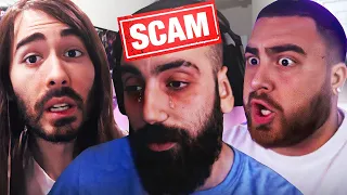 LosPollosTV Reacts To This Streamer Scammed $300,000 From Viewers and Friends *TWTICH DRAMA*