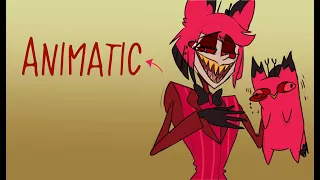 Petting Cursed Cat Alastor is VERY Relaxing - Hazbin Hotel Animatic