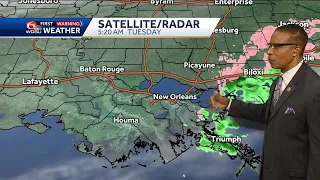 Sleet, freezing rain reported across Southeast Louisiana