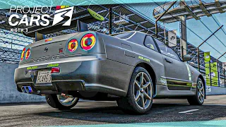 Project CARS 3 - Test Drive Gameplay Nissan Skyline GT-R (R34) in Indianapolis - No Commentary