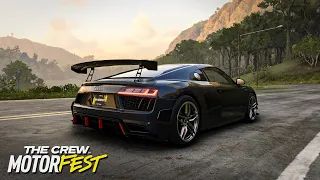 The Crew Motorfest – Audi R8 Coupe V10 Plus | Open World Free Roam PS5 4K Gameplay (No Commentary)