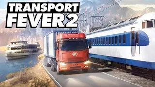 Transport Fever 2 Строим транспортную империю. Часть 1  RTX3080