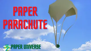 How to make a paper parachute