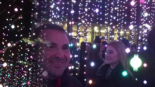 Winter Lights Festival 2019 from Canary Wharf London