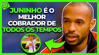 THIERRY HENRY SE RENDE A JUNINHO PERNAMBUCANO EM DOCUMENTÁRIO