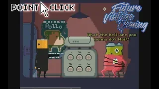 Short Term Battery (AGS) Free Pixel Art Point and Click Adventure Game AdvJam2018 Thriller Psycho