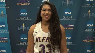 Alfred University Women's Basketball - Amanda Figueroa