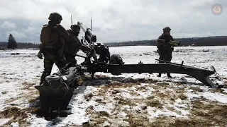 Bataljon Artillerie begint nieuwe training - Bataillon d'Artillerie entame nouvelle entraînement