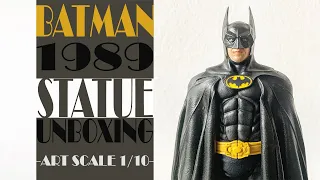 UNBOXING BATMAN 1989 BDS ARTSCALE 1/10 - BY. IRON STUDIOS