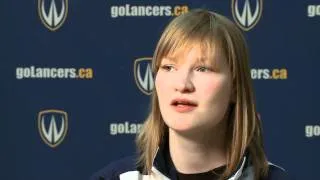 Iva Peklova  - UWindsor Women's Basketball 2010-2011