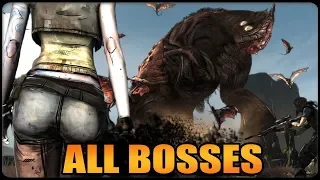 Borderlands GOTY Remastered - All Bosses (With Cutscenes) HD 1080p60 PC