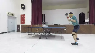 Table tennis | Forehand drill #dignics05(FH) #tenergy05(BH)