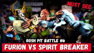 ROSH PIT BATTLE #6 | NATURE'S PROPHET vs SPIRIT BREAKER | DOTA VERSUS RAP BATTLE