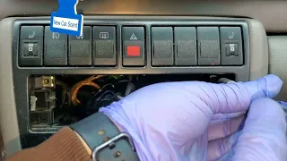 Audi A4 B5 center console removal