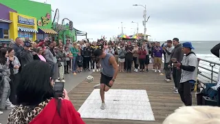 Santa Monica Pier California  Street Break Dance Show #dance #dancevideo #breakdance