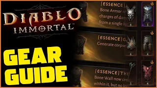 GEAR GUIDE! Extract / Inherit Essence Transfer - Blacksmith - Awakening - Diablo Immortal