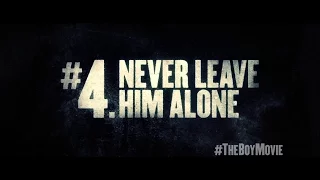 THE BOY Rule #4 - Never Leave Him Alone (In cinemas 21 Jan 2016)