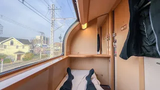 7 Hours Ride on Sleeper Train from Osaka→Tokyo 🚆 🌅