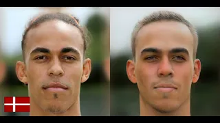 EURO2020: AI clones Yussuf Poulsen | ENG - DEN | N2AI