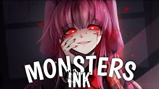 Nightcore - MONSTERS INK (lyrics) - (NV)