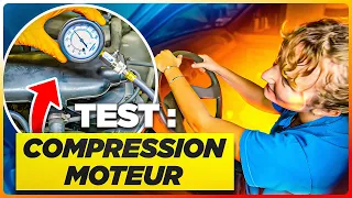 #LDDF 2 - Test de compression moteur TU PEUGEOT 205 et recherche de la pompe à essence 🙄