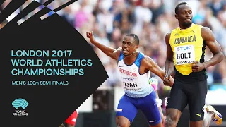 Men's 100m Semi-Finals | World Athletics Championships London 2017