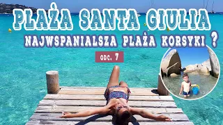 Plaża Santa Giulia czyli europejskie Seszele? Odkryliśmy rajską plażę Korsyki, CHILL TIME absolutny